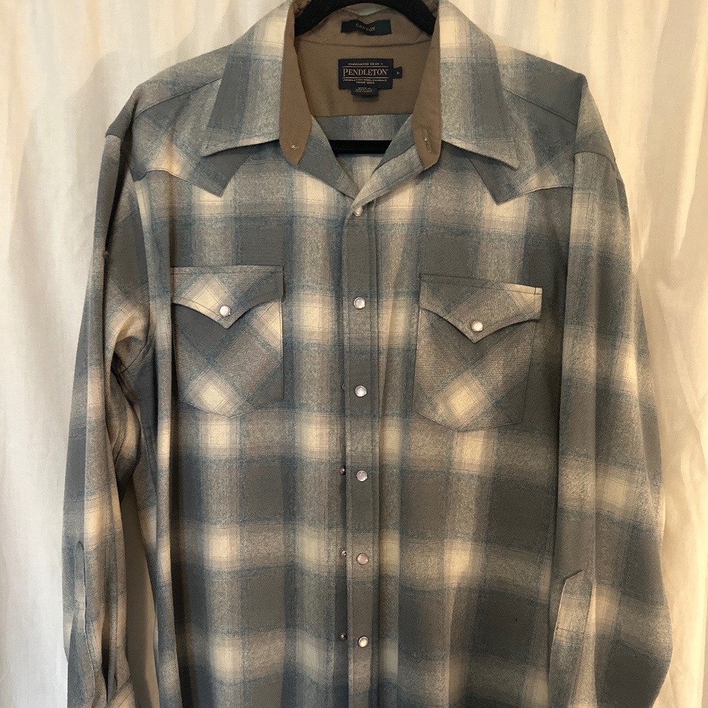 PENDLETON CANYON - MEN'S PLAID SNAP-FRONT WESTERN